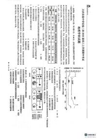 黑龙江省大庆市实验中学实验二部2024-2025学年高三上学期期中考试地理试题