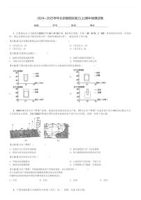 2024～2025学年北京朝阳区高三(上)期中地理试卷[原题+解析]