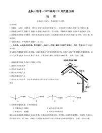 河南省金科新未来大联考2024-2025学年高三上学期11月月考地理试题+答案