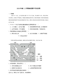 湖南省岳阳市临湘市2024-2025学年高三上学期11月期中地理试题