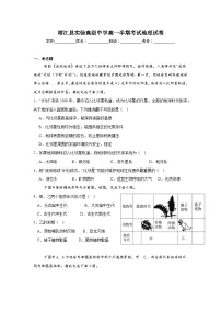 贵州省黔东南苗族侗族自治州榕江县榕江实验高级中学2024-2025学年高一上学期11月期中地理试题