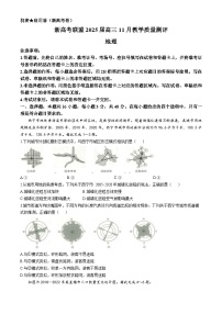 江西省赣州市新高考联盟2024-2025学年高三上学期11月教学质量测评模拟预测地理试题