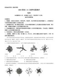 2025届湖北华大新高考联盟高三上学期11月教学质量测评地理试题