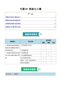 专题05 植被与土壤（知识梳理+真题再现精讲+实战训练）-2025年高中地理学业水平合格性考试总复习（全国通用）.zip