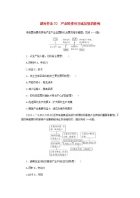 2025版高考地理全程一轮复习课时作业70产业转移对区域发展的影响湘教版