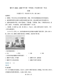 广东省肇庆市2024-2025学年高二上学期期末考试地理试卷（Word版附解析）