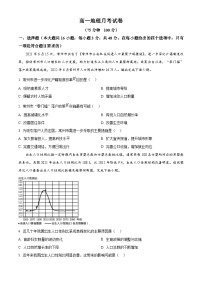 安徽省临泉田家炳实验中学2024-2025学年高二下学期3月月考地理试题（原卷版+解析版）