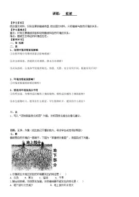 高中地理人教版 (2019)必修 第一册植被第1课时学案设计