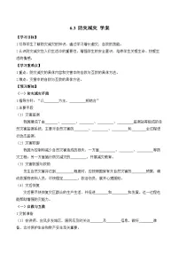 高中地理人教版 (2019)必修 第一册防灾减灾学案设计