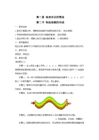 高中人教版 (2019)构造地貌的形成教案
