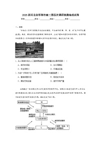 2025届河北省邯郸市高三第四次调研检测地理试卷（无答案）