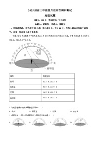 2025届江苏省泰州市民兴实验中学高三三模（高考模拟）试地理试题（原卷版+解析版）