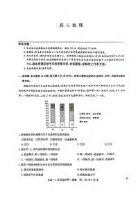 地理丨九师联盟2025届高三下学期4月质量监测地理试卷及答案