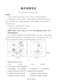重庆市部分学校2025届高三下学期5月联考地理试卷（PDF版附解析）