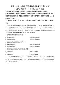 山东省潍坊第一中学2024-2025学年高二下学期4月月考地理试题（原卷版+解析版）