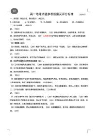 山东省青岛市即墨区2023-2024学年高一下学期期末地理试题