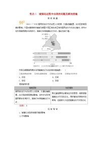 2026版高考地理一轮总复习析题导练第九章第二讲城镇化考点二城镇化过程中出现的问题及解决措施