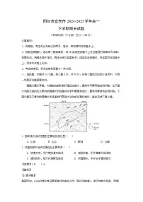 四川省宜宾市2024-2025学年高一下学期期末地理试卷(解析版)