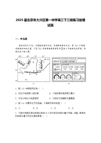 2025届山东省聊城市临清市实验高级中学高考模拟预测高三下地理试题（含答案解析）