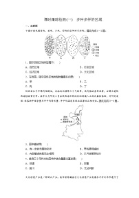 高中地理人教版 (2019)选择性必修2 区域发展多种多样的区域同步测试题