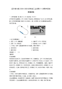 辽宁省七校2024-2025学年高二上学期11月期中联考地理试卷（解析版）