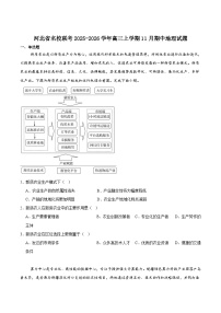 河北省名校联考2026届高三上学期11月期中考试地理试卷（含答案）