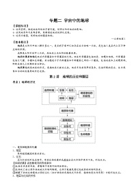 2026届高考地理二轮复习 地球的历史和圈层专题讲义（后附答案 无解析）
