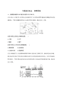 2026届高三地理二轮复习试题专题综合练5地表系统（Word版附解析）