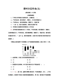 鲁教版必修二第一节 城市发展与城市化课堂检测