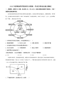 2020年高考全国1文综地理高考真题-全国高考真题解析