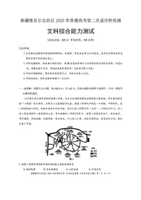 2025年新疆高考二模文综试题及答案