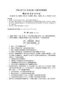 2021马鞍山高三下学期一模考试理科综合试题含答案