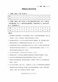 云南师范大学附属中学2022-2023学年高三第十次高考适应性考试理综试题及答案