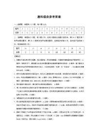 2024云南师大附中高三高考适应性月考卷（七）理综PDF版含解析