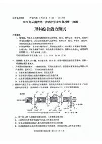 2024届云南省高三下学期一模理综试题