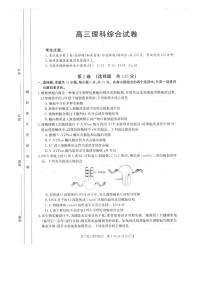 金太阳2024届高三下学期4月联考（减号）理综试题及答案