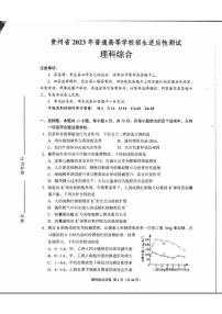 贵州高三（模拟考）-理综试题附答案