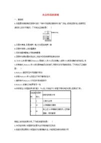 2022高考生物一轮复习课时练10光合作用的原理含解析新人教版