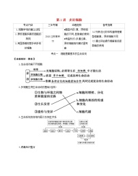 江苏版2022版高考生物总复习第1单元走近细胞与细胞的分子组成第1讲走近细胞教案