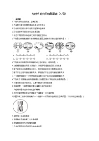 【新课标新高考】2022届高考生物二轮复习专题练AB卷 专题八 遗传的细胞基础（A卷）