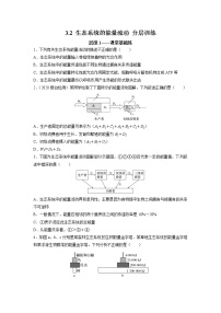 人教版 (2019)选择性必修2第2节 生态系统的能量流动优秀随堂练习题