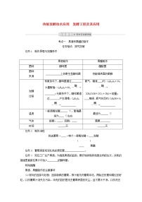 新教材高考生物一轮复习第一单元生物技术与实践2传统发酵技术应用发酵工程及其应用学案选择性必修3