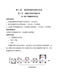 高中生物人教版 (2019)必修2《遗传与进化》一 减数分裂第2课时教案设计