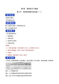 生物必修2《遗传与进化》第四节 基因控制蛋白质合成导学案