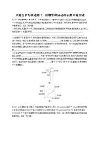 人教版新高考生物二轮复习专题训练--大题分析与表达练5　植物生命活动调节类大题突破