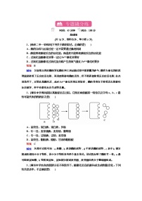 高考生物一轮复习专题训练：专题4《酶与ATP》（含详解）