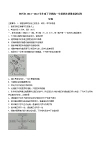 广西贺州市2021-2022学年高一下学期期末生物试题（含答案）