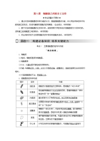 2023版高考生物一轮总复习第2单元细胞的基本结构第5课细胞器之间的分工合作教师用书