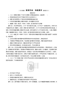 高考生物一轮复习第6讲细胞的物质输入和输出达标练含答案