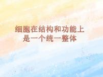 高中浙科版 (2019)第五节 细胞在结构和功能上是一个统一整体优质ppt课件